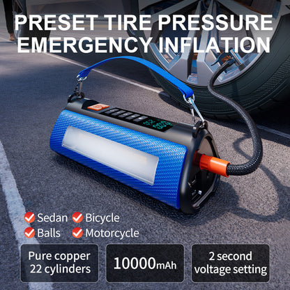 Car Jumpstart and Air Compressor Emergency Kit.